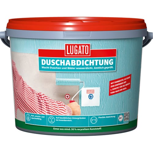 LUGATO Dusch-Abdichtung, Duschabdichtung, 4 kg - gruen