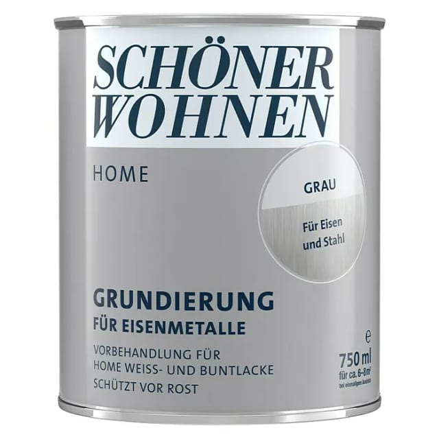 SCHÖNER WOHNEN FARBE Grundierung »Home für Eisenmetalle«, grau, matt