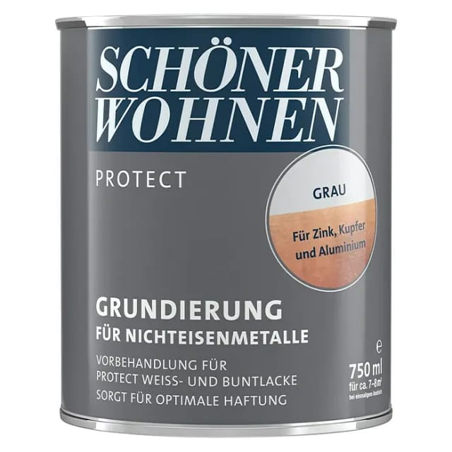 SCHÖNER WOHNEN FARBE Grundierung »SW Protect«, grau, matt