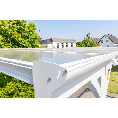 Westmann Carport »Westmann Carport«, Außenmaß BxT: 305 x 505 cm, weiß - weiss