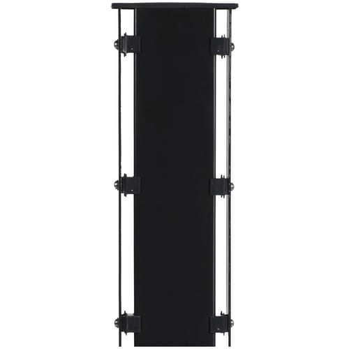 FLORAWORLD Zaunpfosten »Premium«, Stahl, BxLxT: 4 x 160 x 12 cm - grau