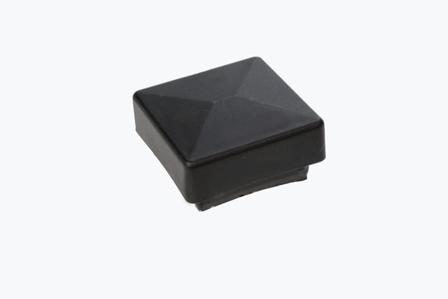 FLORAWORLD Pfostenkappe, BxH: 8 x 8 cm, f&uuml;r Pfostenabdeckung - grau