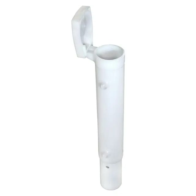 FLORAWORLD Bodenhülse, BxHxT: 4,2 x 31,1 x 4,2 cm, weiß, für Bodenhülse - weiss