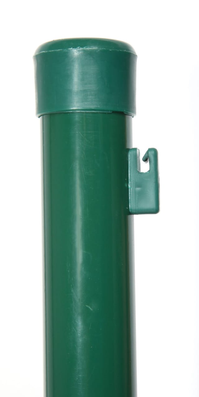 FLORAWORLD Zaunpfosten »Standard«, Stahl, BxLxT: 3,4 x 250 x 3,4 cm - gruen