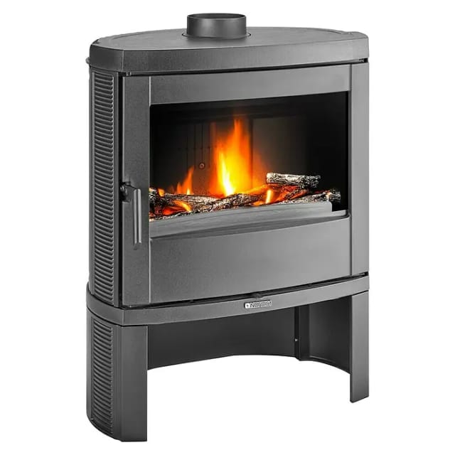 La Nordica-Extraflame® Kaminofen »Jennifer«, schwarz, Gusseisen, 7,5 kW