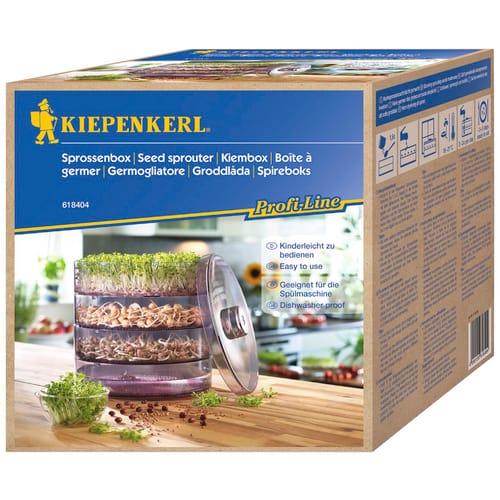Kiepenkerl Anzucht-Set »Profi-Line«, rund, BxHxT: 18,5 x 19 x 18,5 cm - gruen