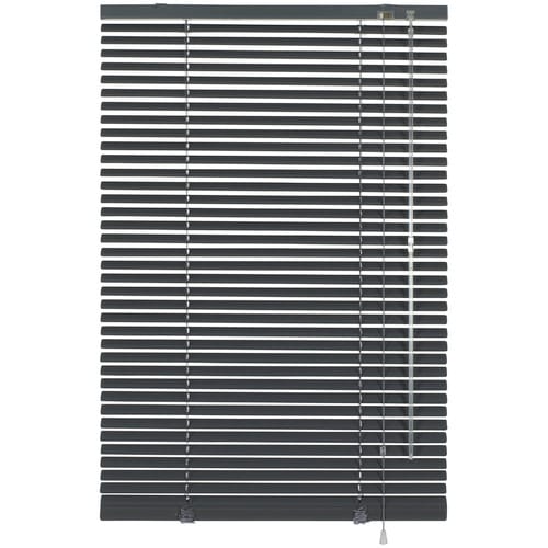 GARDINIA Aluminium-Jalousie, Schiefer, 60x175 cm