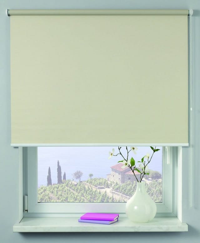 GARDINIA Rollo »PG 1«, champagner, Polyester - beige