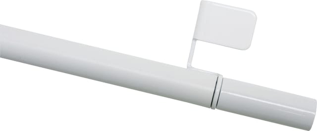 GARDINIA Klemmstange »Zylinder«, Länge 800 mm, Ø 10 mm, Metall - weiss