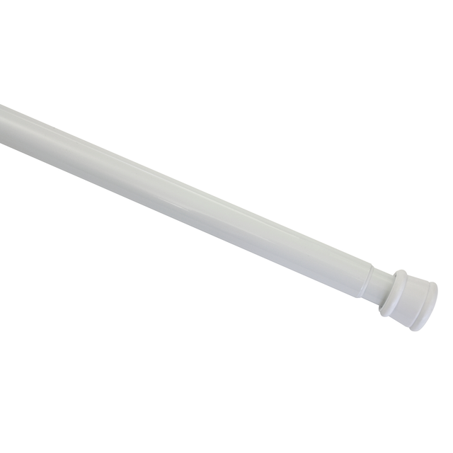 GARDINIA Spannstange, Länge 1250 mm, Ø 26 mm, Metall - weiss