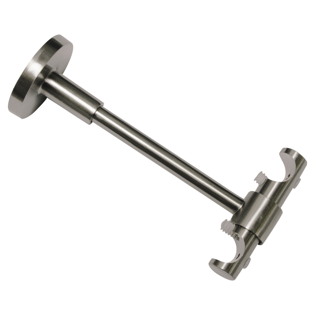 GARDINIA Doppelträger, Memphis, Silber, 16 mm - silberfarben