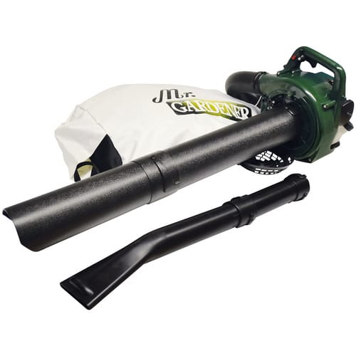 Mr. GARDENER Benzin-Laubsauger »BLS 26-2«, 0,7 kW, max. Blasgeschwindigkeit: 180 km/h - gruen
