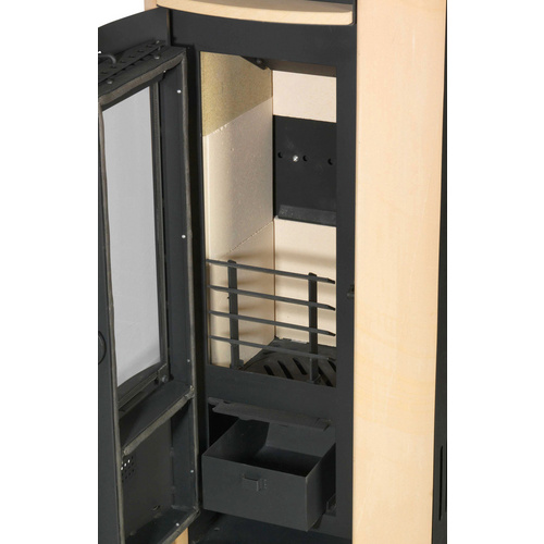 accente Kaminofen »Slimline«, schwarz, Sandstein, 5 kW - beige Bild 3