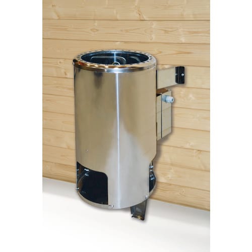 WEKA Saunaofen, ohne Steuerung, 3,6 kW - silberfarben