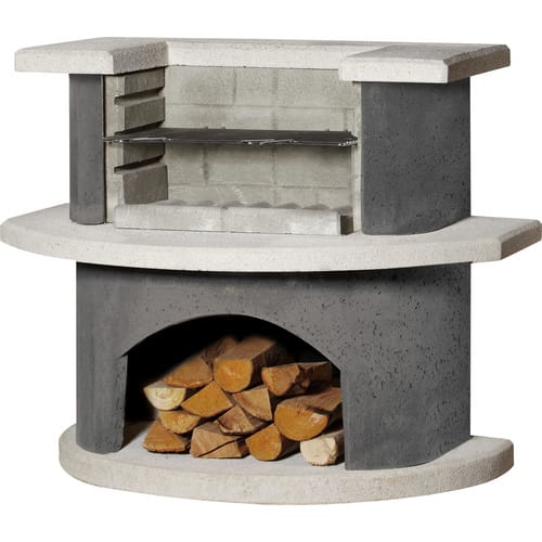 BUSCHBECK Grillbar »Kopenhagen«, BxHxT: 65 x 93 x 110 cm - weiss