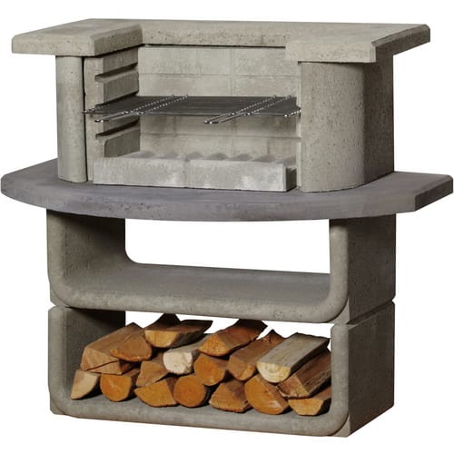 BUSCHBECK Grillbar »Kingston«, BxHxT: 65 x 101 x 110 cm - grau