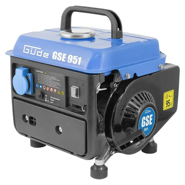 GÜDE Stromerzeuger »GSE 951«, 2-Takt, mit Synchrongenerator, 1 kW - blau