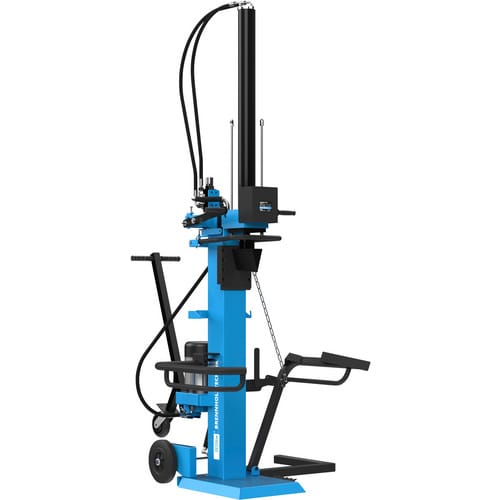 GÜDE Elektro-Holzspalter »GHS 1000/10 TE-A«, Spaltkraft: 10 t, 3,7 kW, Spaltdurchmesser: 400 mm - blau