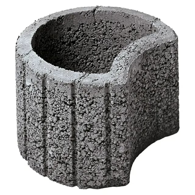 EHL Pflanzring, BxHxL: 35 x 20 x 28 cm, Beton - grau