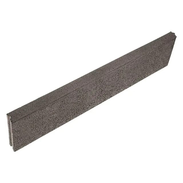 EHL Rasenkante, BxHxL: 5 x 30 x 100 cm, Beton - grau