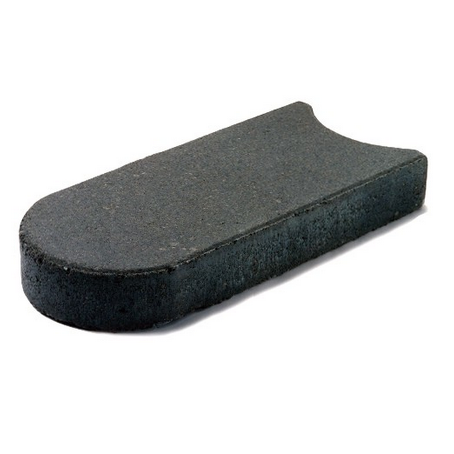 EHL Mähkante, BxHxL: 16 x 5 x 33 cm, Beton - grau