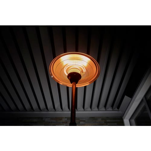 ENDERS Elektroheizstrahler »Barcelona«, max. Heizleistung: 2,1 kW, Schutzart: IP44 - silberfarben