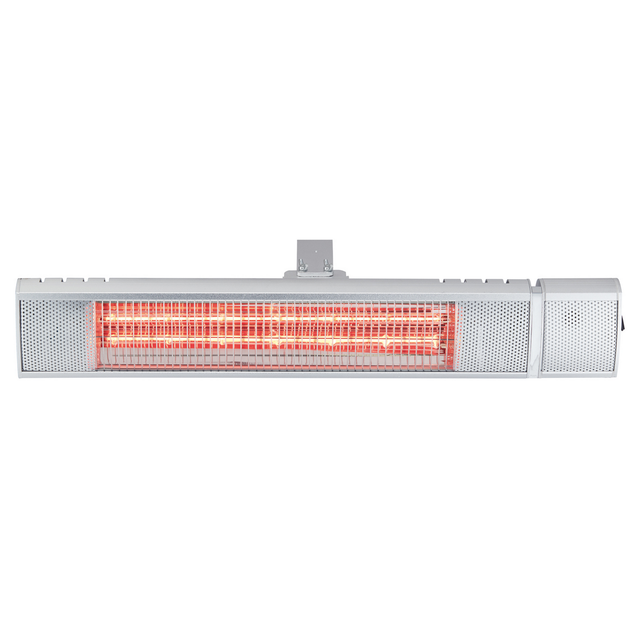 ENDERS Elektroheizstrahler »Madeira«, max. Heizleistung: 2 kW, Schutzart: IP65 - silberfarben