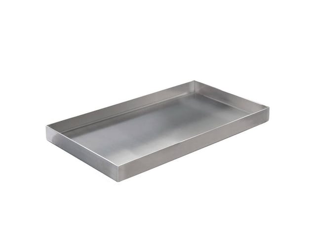 ENDERS Grillpfanne, Edelstahl, HxLxT: 3,5 x 44,5 x 25 cm - silberfarben