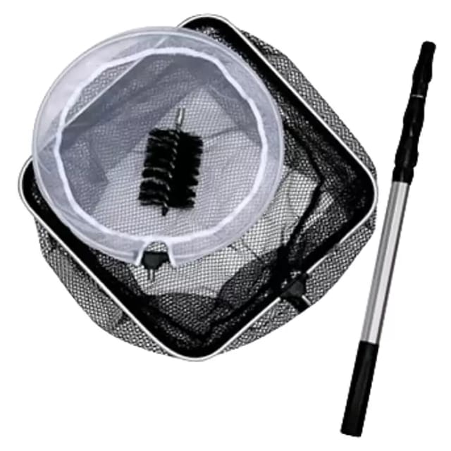 HEISSNER Teichreiniger, 3 in 1 - schwarz
