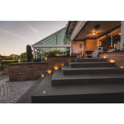 HEISSNER Spot »SMART LIGHT«, 3W, RGB, Edelstahl, quadratisch - silberfarben