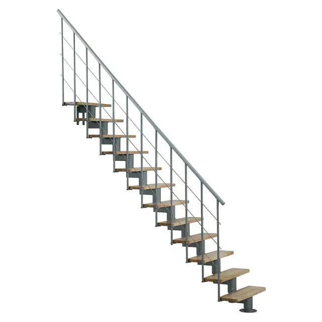 Minka Raumspartreppe »Comfort«, bis 288 cm Raumhöhe - silberfarben