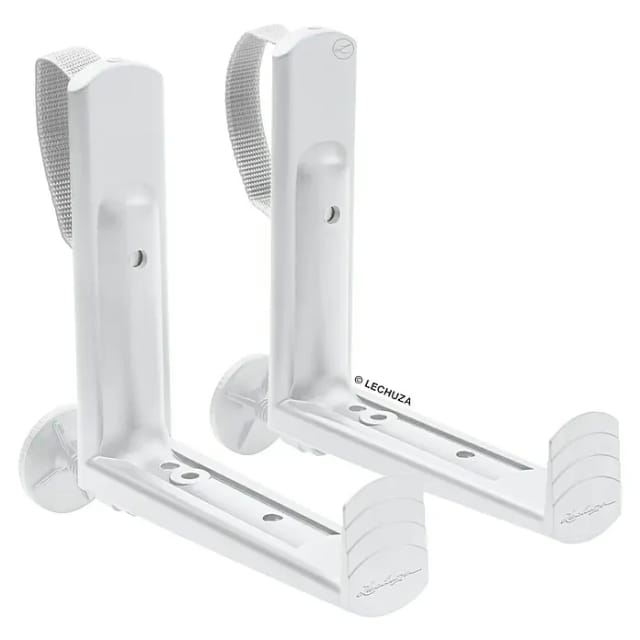 LECHUZA Balkonkastenhalter »BALCONERA«, BxHxT: 4,5 x 19 x 18 cm, weiß - weiss