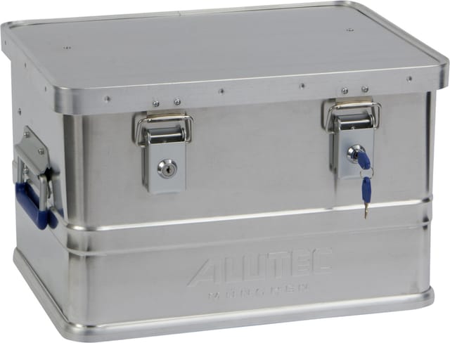 ALUTEC MÜNCHEN Aluminiumbox »CLASSIC«, BxHxL: 33,5 x 27 x 43 cm, Metall - silberfarben