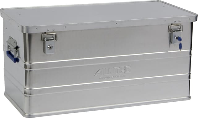 ALUTEC MÜNCHEN Aluminiumbox »CLASSIC«, BxHxL: 38,5 x 37,5 x 77,5 cm, Metall - silberfarben