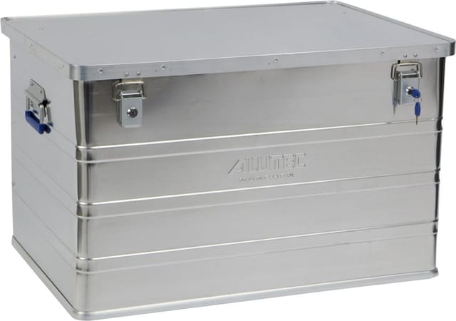 ALUTEC MÜNCHEN Aluminiumbox »CLASSIC«, BxHxL: 56,5 x 48,2 x 78,5 cm, Metall - silberfarben