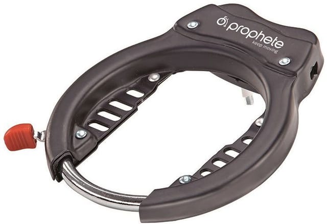 PROPHETE Rahmen-Ringschloss, Länge: 18cm, Ø: 0,9cm - schwarz
