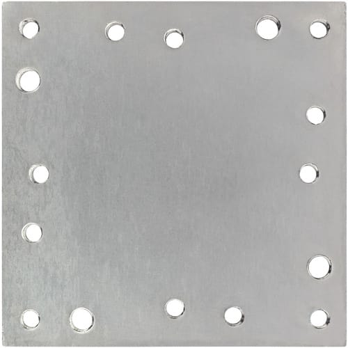 CASAYA Bodenanker »Bodenanker«, für Sonnenschirme, silberfarben, Länge: 4 cm