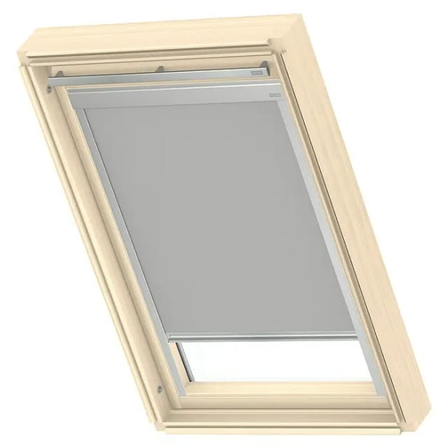 VELUX Verdunkelungsrollo »DBL S08 4204«, grau, Polyester
