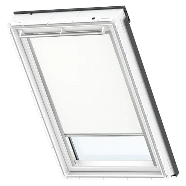VELUX Verdunkelungsrollo »DKL M08 1025S«, weiß, Polyester - weiss