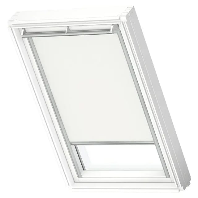VELUX Verdunkelungsrollo »DKU 104 1025«, weiß, Polyester - weiss