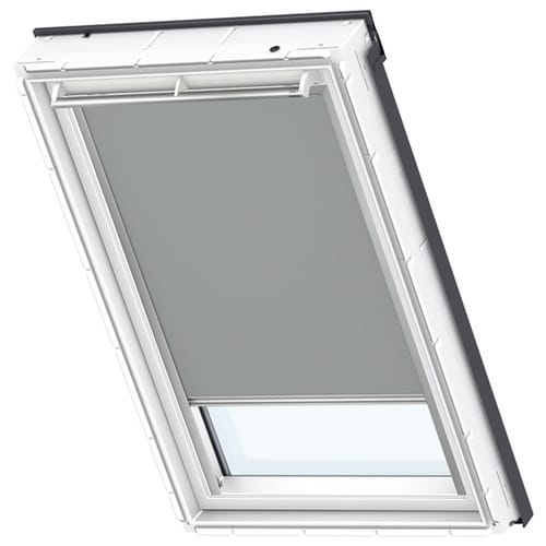 VELUX Verdunkelungsrollo »DKL SK08 0705S«, grau, Polyester