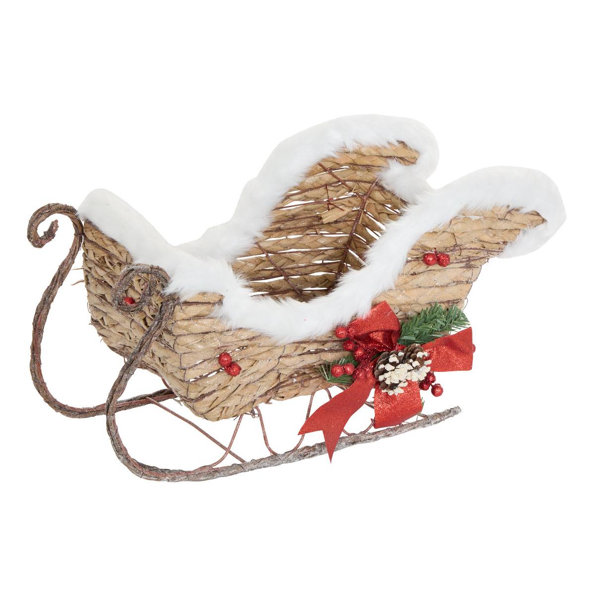 Rattan Schlitten Knoten L47 - Atmosphera Créateur D'Intérieur