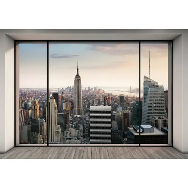 KOMAR Papiertapete »Penthouse«, Breite: 368 cm, inkl. Kleister - bunt