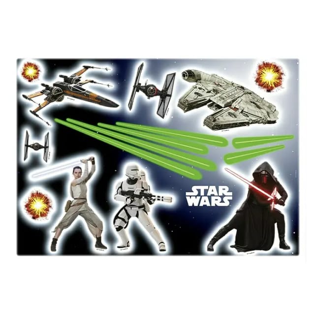 KOMAR Dekosticker »STAR WARS EP7«, BxH: 50 x 70 cm - bunt