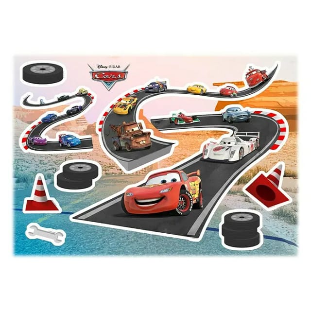 KOMAR Dekosticker »Cars Track«, BxH: 50 x 70 cm - bunt