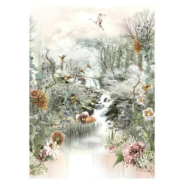 KOMAR Papiertapete »Fable«, Breite: 184 cm, inkl. Kleister - bunt