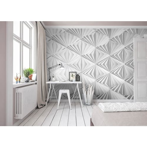 KOMAR Papiertapete »Delta«, Breite: 368 cm, inkl. Kleister - bunt