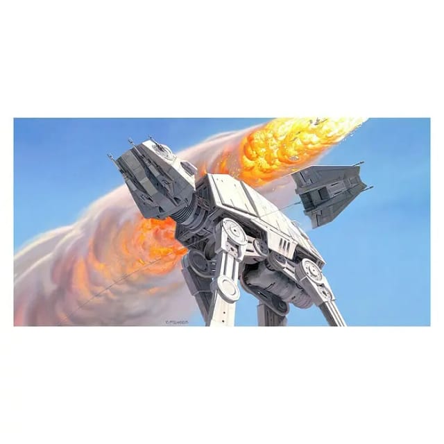 KOMAR Vliestapete »Classic RMQ Hoth Battle«, bunt, glatt