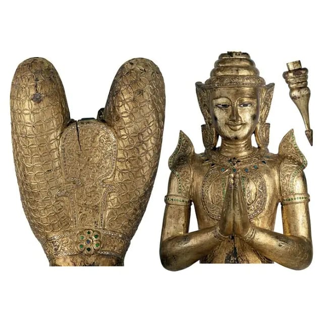 KOMAR Dekosticker »Buddha«, BxH: 100 x 70 cm - bunt