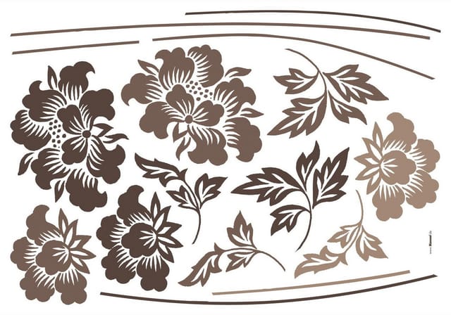 KOMAR Dekosticker »Grace«, BxH: 100 x 70 cm - bunt